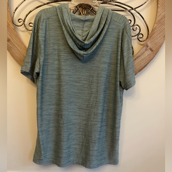 Short Sleeve Lightweight Hoodie - Picture 2 of 4